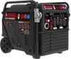 GXS12000iRD 12000 Watts Dual Fuel Portable Inverter Generator, Gas & Propane Powered, Remote Electric Start,for Home Backup & Emergency Ready, Job Site, RV