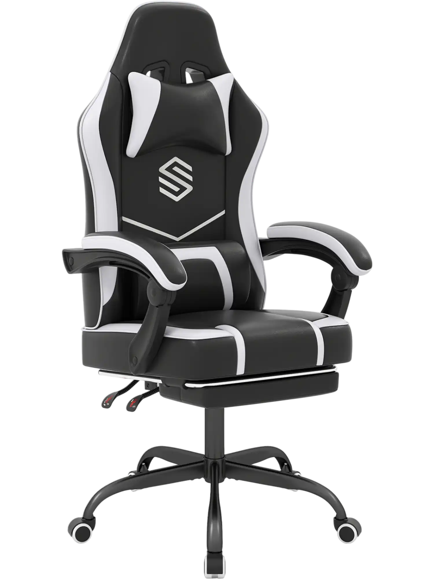 Costway Height Adjustable Ergonomic Gaming Chair w/ Headrest Computer Office Task Chair 84221242 New
