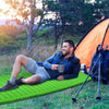 3 Inch Thick Inflatable Waterproof Camping Sleeping Pad-Green - Gallery View 1 of 10