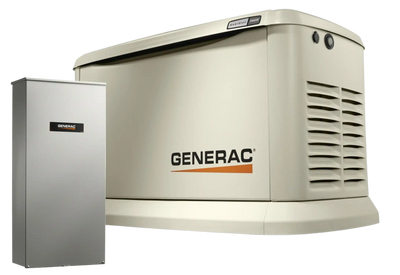 Generac 7291 Guardian 26kW Standby Generator WiFi w/ 200 Amp Automatic Transfer Switch New