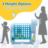 Giant 4-to-Score game set with adjustable height options, featuring a whale design and multiple games for indoor or.