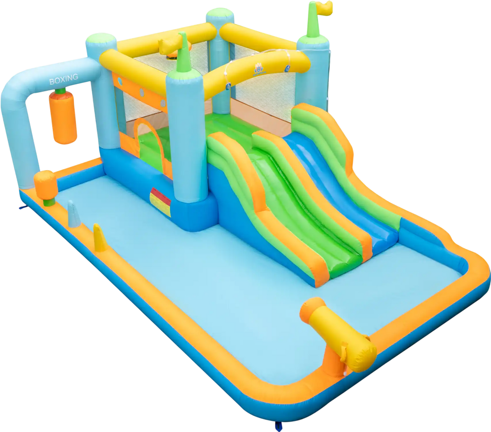 Giant Inflatable Water Slide for Kids Aged 3-10 Years (without Blower)
