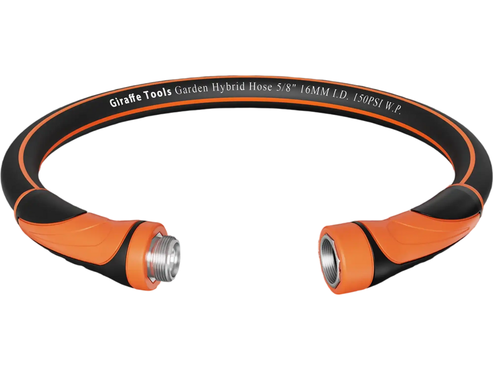 Giraffe Tools Hybrid Short Garden Hose 5/8" 3ft-5ft New