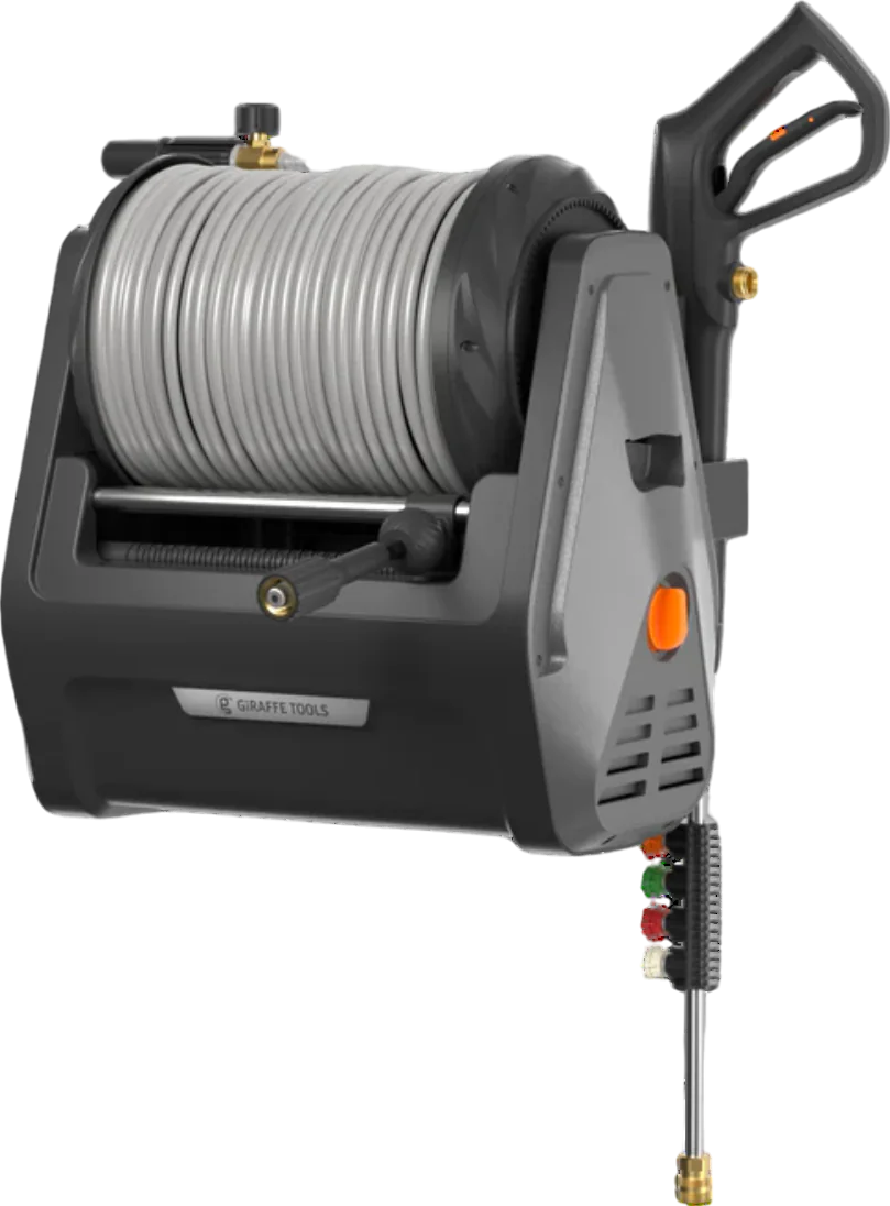 Giraffe Tools Grandfalls Retractable Pressure Washer Plus+ 2400 PSI New