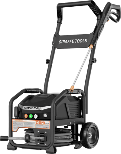 Giraffe Tools Crossfalls Max Retractable Pressure Washer 3000 PSI 1800W 50FT New