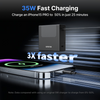 Giraffe Tools PD40 Retractable Charger 40W Black USB-C Cable New