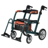 Metro Mobility Glide Rollator Wheelchair 2-in-1 300 lb Capacity Foldable New