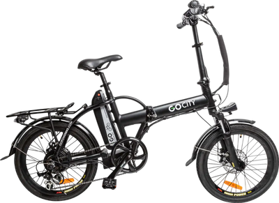 GoPowerBike GoCity Electric Bike Foldable 500W 50 Mile Range 20 MPH Open Box RFB
