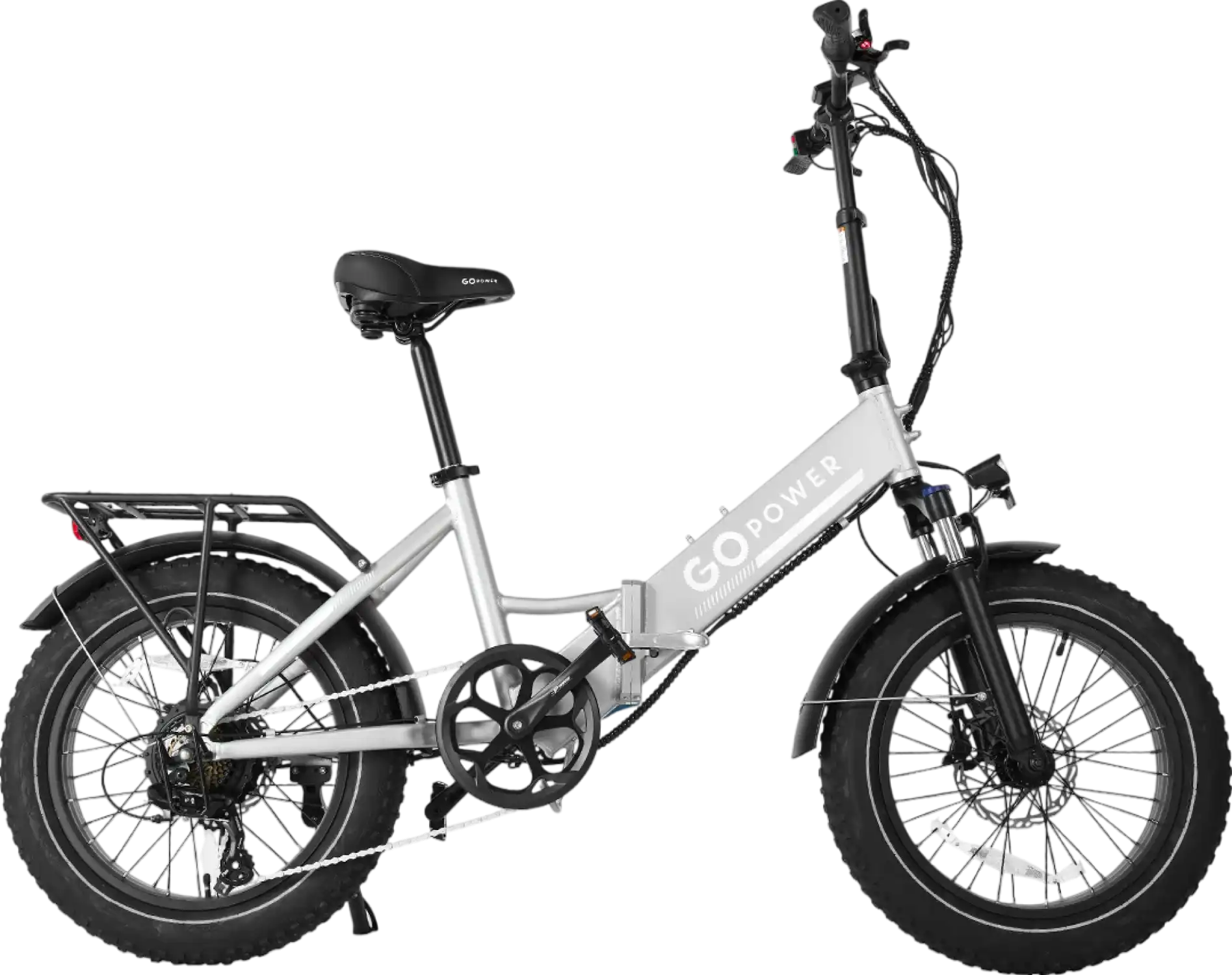 GoPowerBike GoCruiser V2 Electric Bike Foldable 750W 50 Mile Range 20 MPH New