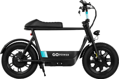 GoPowerBike GoSparky Electric Bike 350W 17 Mile Range 15 MPH New
