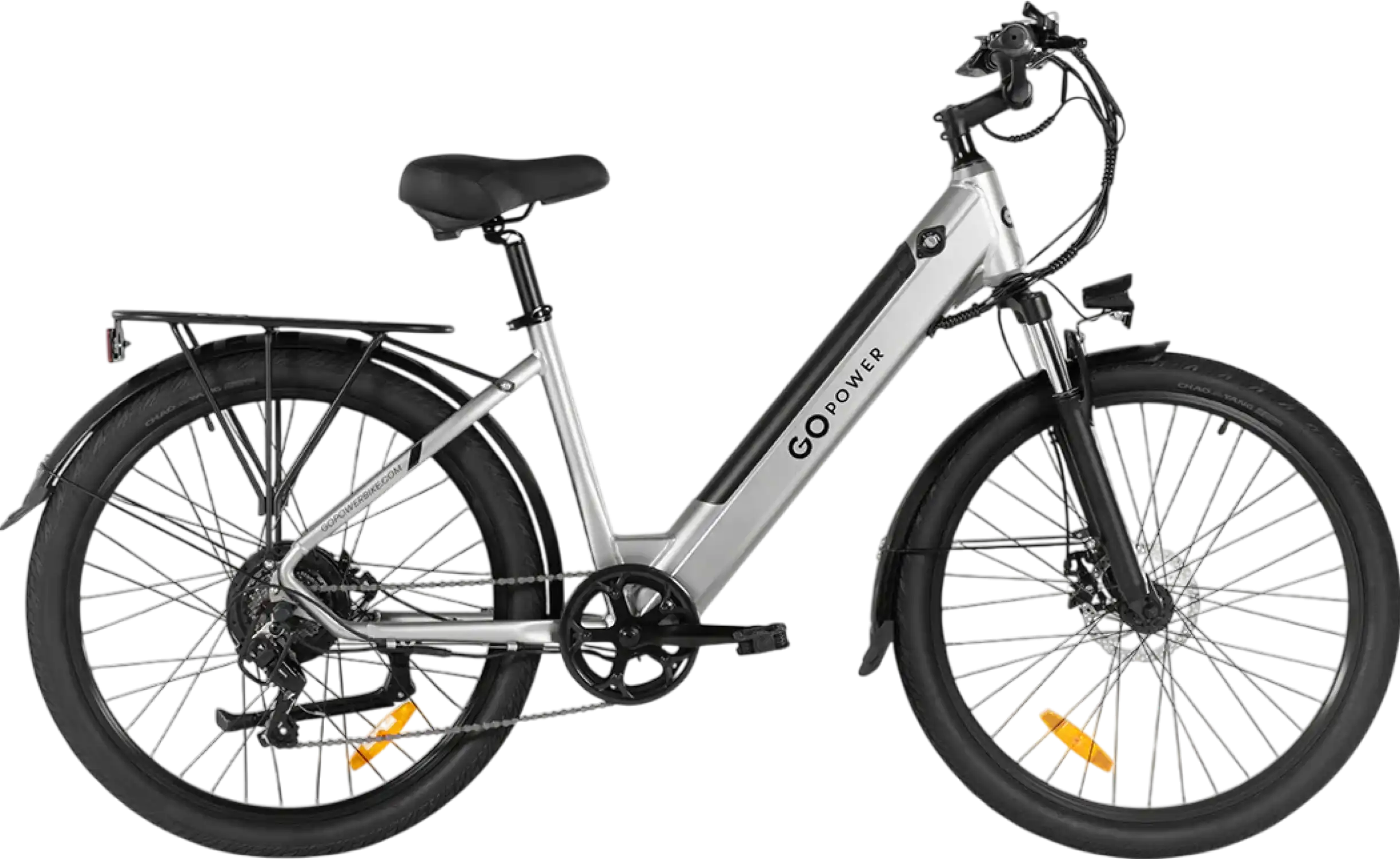GoPowerBike GoVelo Electric Bike Step-Through Frame 750W 50 Mile Range 20 MPH Open Box RFB