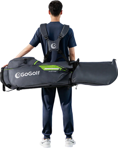 Costway Lightweight Golf Stand Bag 8-Way Top Dividers 5 Zippered Pockets Gray 164879352 New