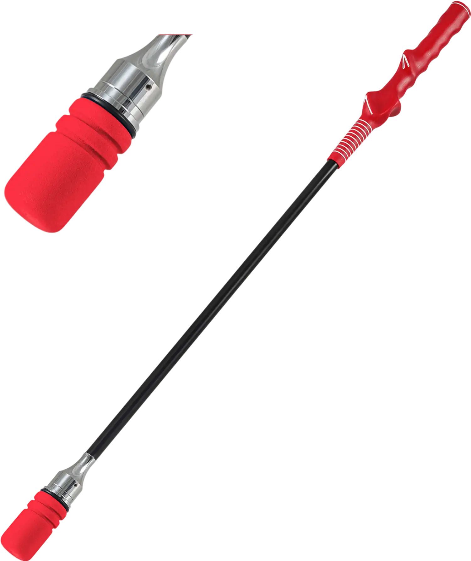 Costway Golf Swing Trainer Click Stick Training Aid 22656332 New