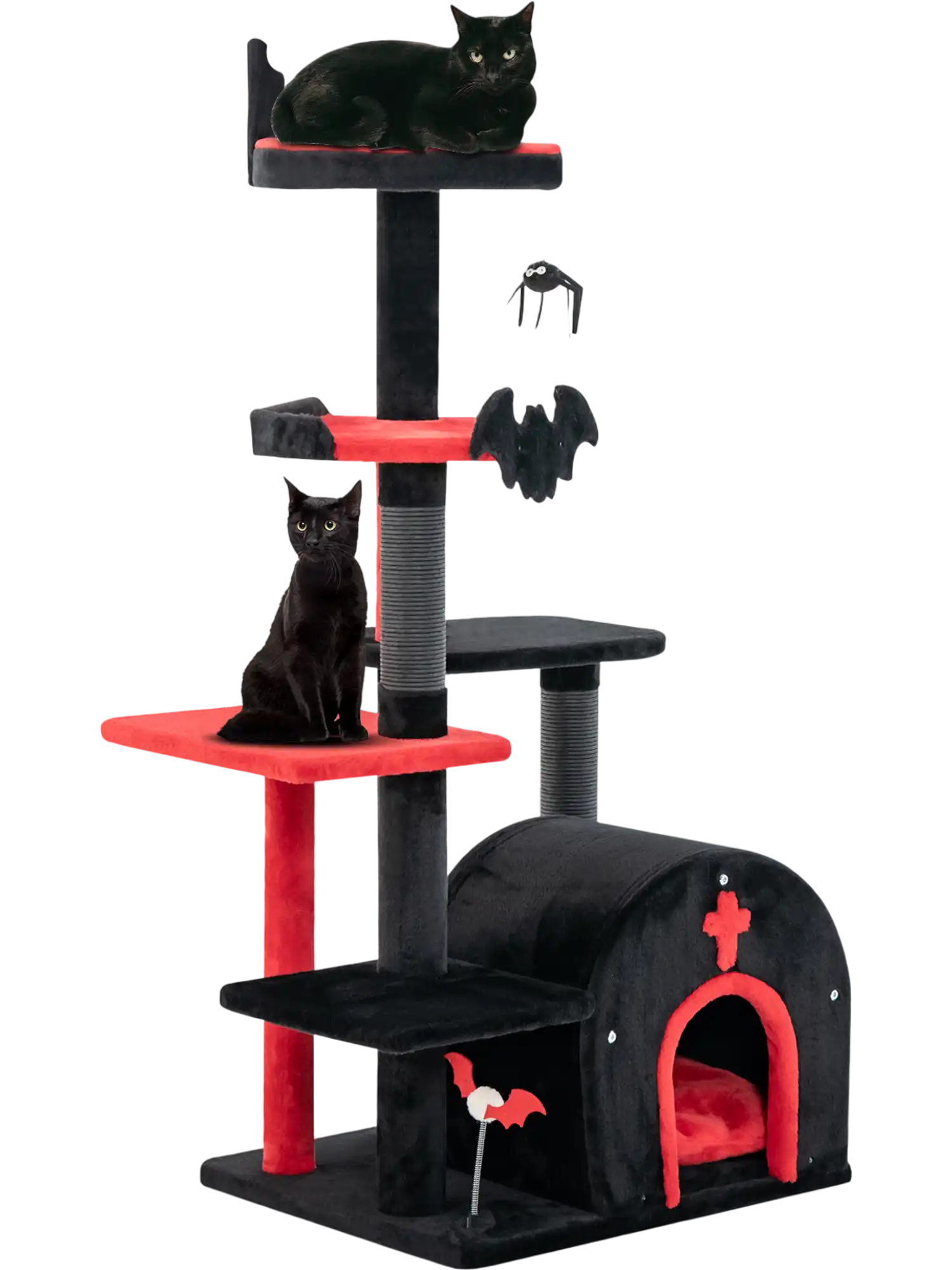 Costway Gothic Cat Tree Tower 53