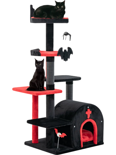 Costway Gothic Cat Tree Tower 53