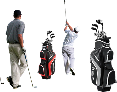 Costway Golf Cart Bag 14-Way Top Dividers Gray 23184675 New