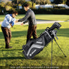 Lightweight Golf Stand Bag with 14 Way Top Dividers and 6 Pockets-Gray - Gallery View 1 of 10