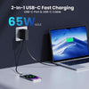 Giraffe Tools Retractable Fast Charger 65W New