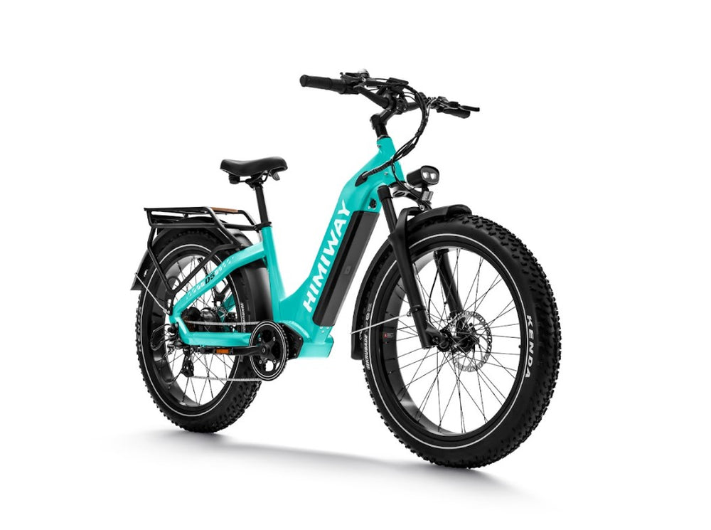 Himiway Zebra ST Electric Bicycle 48V 750W Cadence Sensor 20 MPH Step-Thru 26" Fat Tire New