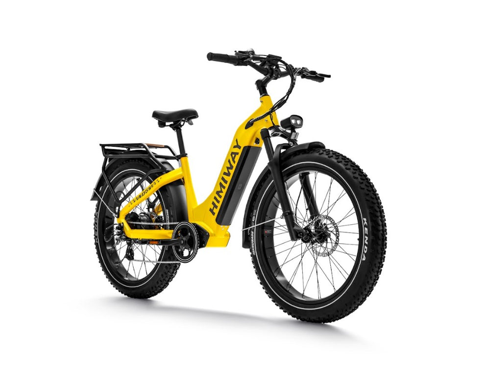 Himiway Zebra ST Electric Bicycle 48V 750W Cadence Sensor 20 MPH Step-Thru 26" Fat Tire New