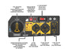 Firman H03654 3650W/4550W Inverter Generator Dual Fuel Gas Liquid Propane Electric Start CO Alert New