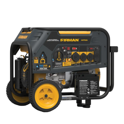 Firman H07553 Hybrid 7500W/9400W Electric Start Dual Fuel Gas Propane Generator Manufacturer RFB