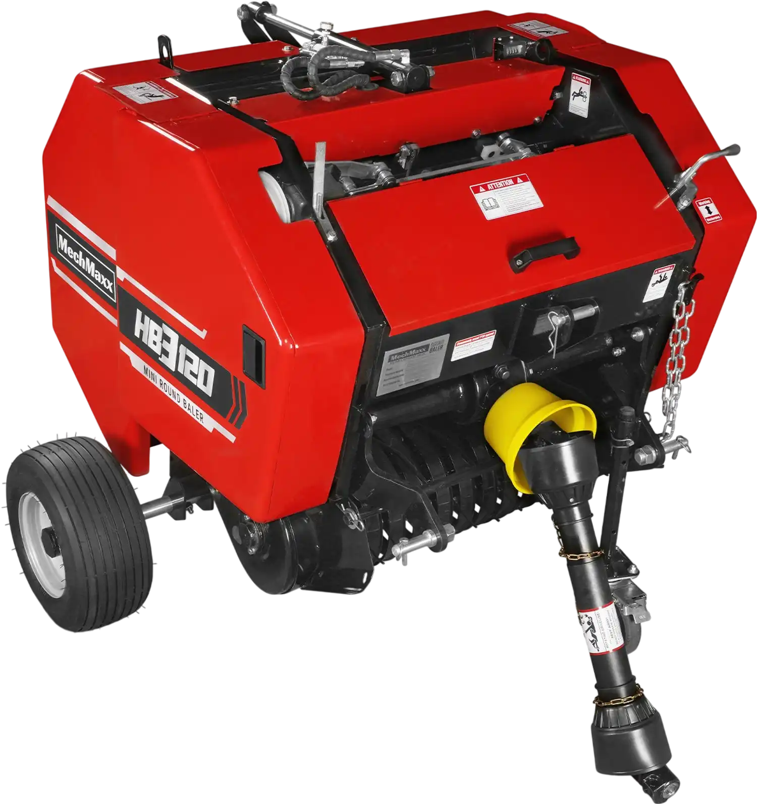 MechMaxx HB3120 Hay Baler 3-Point PTO Mini Round Twine Wrap 20