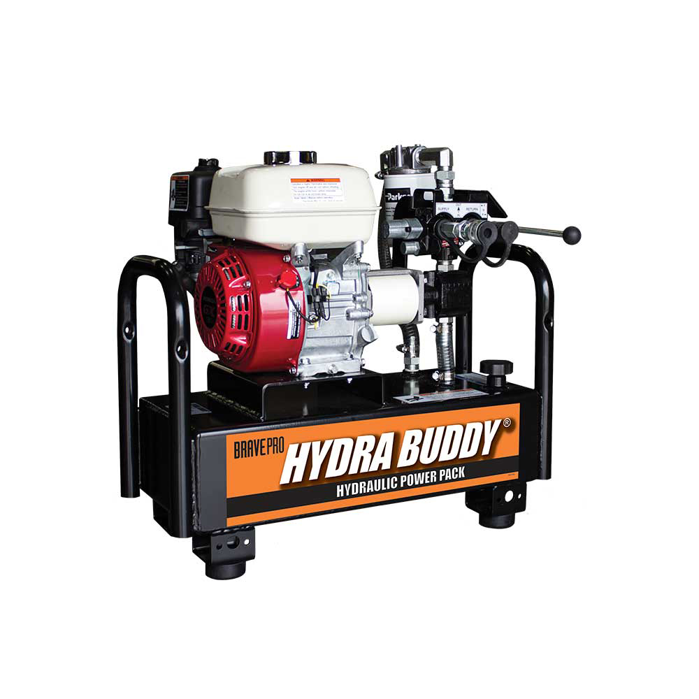 Brave Hydraulic Power Pack Hydra Buddy 900 PSI 7 GPM with Honda GC160 Engine HBH16GX New