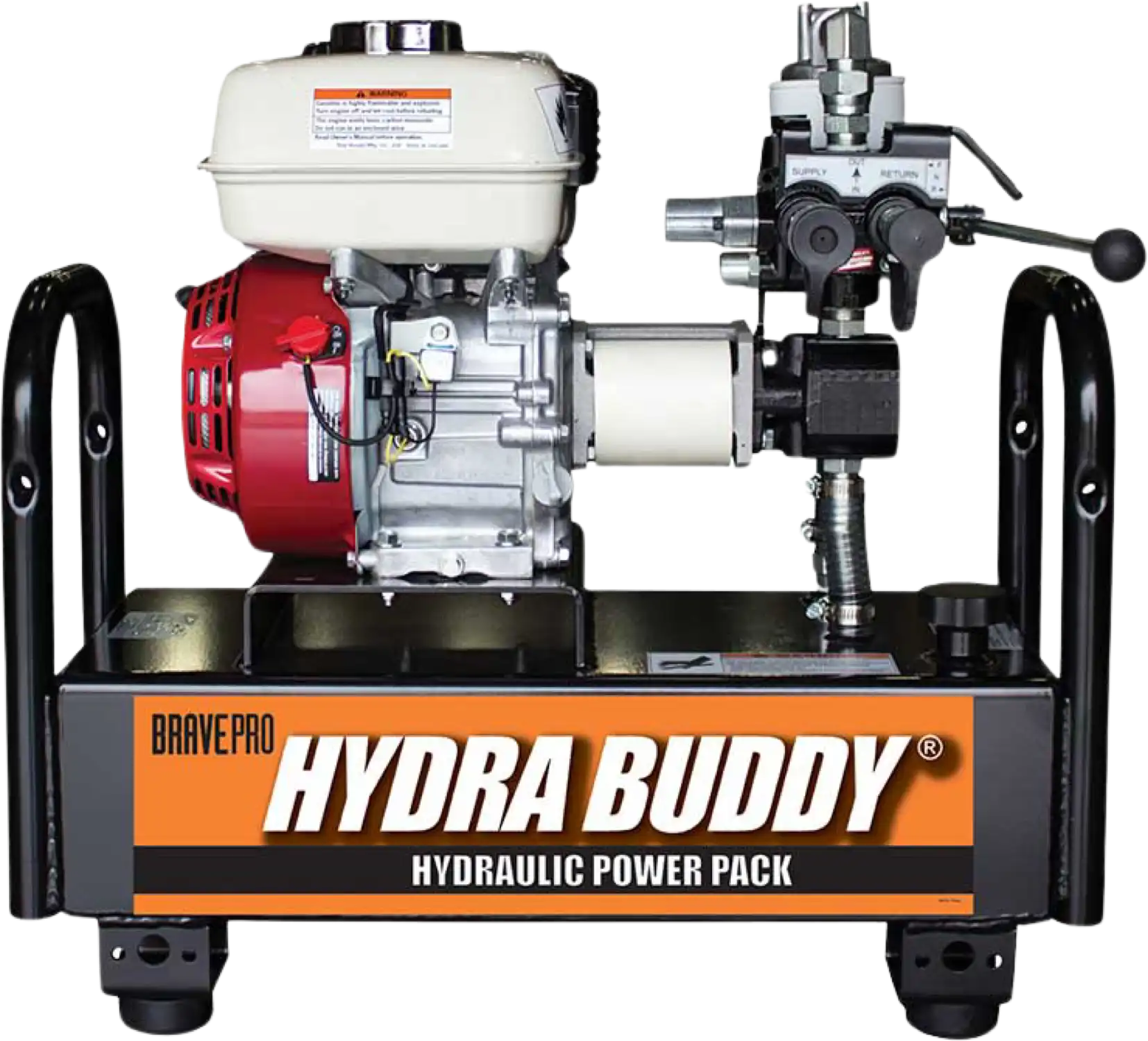 Brave Hydraulic Power Pack Hydra Buddy 900 PSI 7 GPM with Honda GC160 Engine HBH16GX New