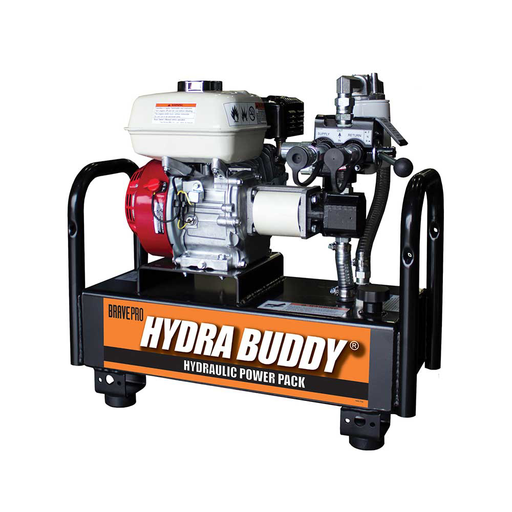 Brave Hydraulic Power Pack Hydra Buddy 900 PSI 7 GPM with Honda GC160 Engine HBH16GX New