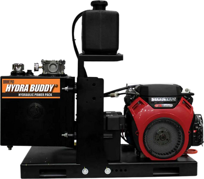 Brave Hydraulic Power Pack Hydra Buddy 2250 PSI 12 GPM with Honda GX630 Engine Skid Mount Electric Start HBHS610GXE New