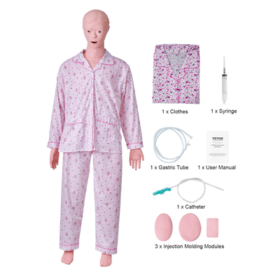 Vevor Training Manikin Life-Size PVC Female Anatomical Model for Comprehensive Nursing Practice New
