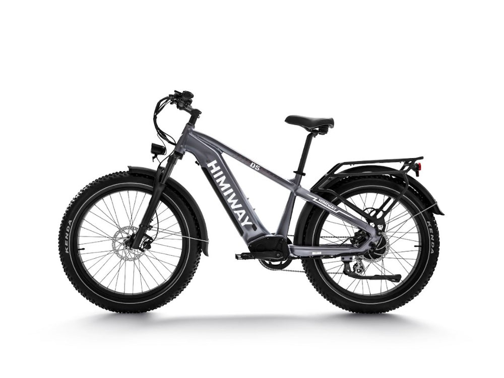 Himiway Zebra D5 Electric Bicycle 48V 750W 20 MPH Torque Sensor 26" Fat Tire New