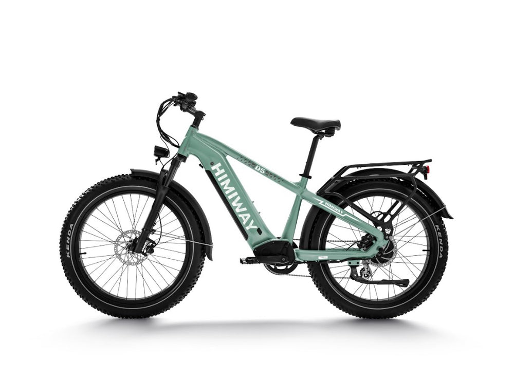 Himiway Zebra D5 Electric Bicycle 48V 750W 20 MPH Torque Sensor 26" Fat Tire New