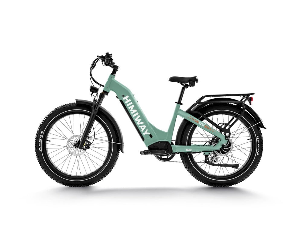 Himiway Zebra D5 ST Electric Bicycle 48V 750W Torque Sensor 20 MPH Step-Thru 26" Fat Tire New