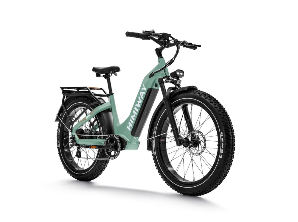 Himiway Zebra D5 ST Electric Bicycle 48V 750W Torque Sensor 20 MPH Step-Thru 26" Fat Tire New