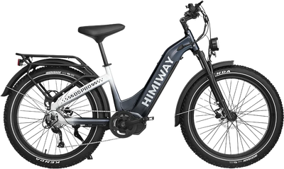 Himiway Zebra D5 Pro ST Electric Bicycle 48V 500W 20 MPH Step-Thru 26