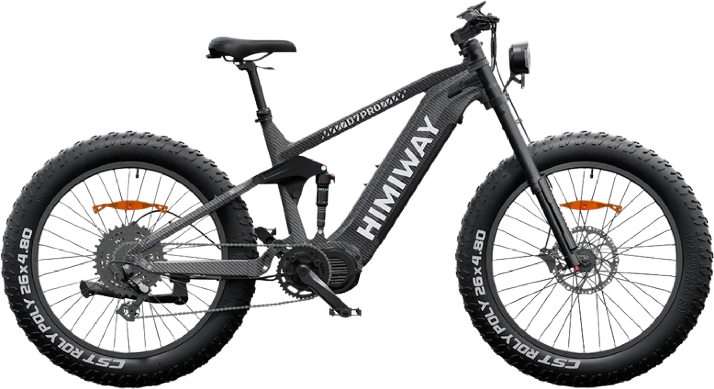 Himiway Cobra D7 Pro Electric Bicycle 48V 1000W 20 MPH Full Suspension 26