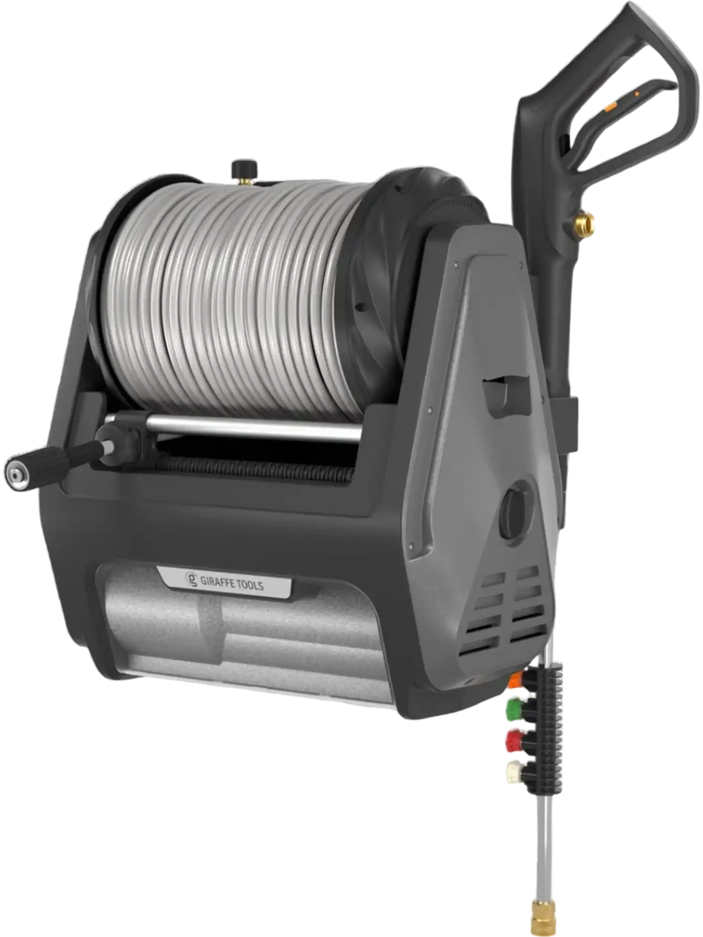 Giraffe Tools Grandfalls PRO Special Edition Retractable Pressure Washer 3400 PSI 1.2 GPM 100ft New