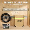 Vevor E-Tracks Tie-Down Kit 24 PCS 2000 Lbs Load 8 Steel Rails 8 O-Ring Anchors and 8 D-Rings Straps New