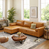 Costway Sectional Sofa Couch L-Shaped 3 Seat New