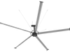24FT HVLS Industrial Ceiling Fan 208-240V 3Ph - Energy Efficient Large Area Air Circulation for Fan Warehouses & Factories,  24FT3PH
