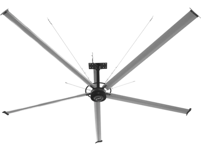 MechMaxx 18FT3PH Industrial Ceiling Fans 18' HVLS 208-240V 3Ph Energy Efficient Large Area Air Circulation Fan for Warehouses & Factories New