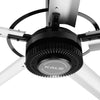 24FT HVLS Industrial Ceiling Fan 208-240V 1Ph - Energy Efficient Large Area Air Circulation Fan for Warehouses & Factories,  24FT1PH