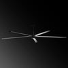 18FT HVLS Industrial Ceiling Fan 208-240V 1Ph - Energy Efficient Large Area Air Circulation for Fan Warehouses & Factories,  18FT1PH
