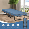 Costway Folding Bed Rollaway  75" x 32" Memory Foam Mattress Steel Frame Bed Clips New