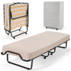 Costway Folding Bed Rollaway 76.5" x 31.5" Memory Foam Mattress Steel Frame with Dust-Proof Bag New