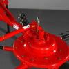 100" Mechmaxx 3-Point Hitch 6 Rotary Pull-Type Hay Rake Tedder ,  15-50Hp ,  HT100