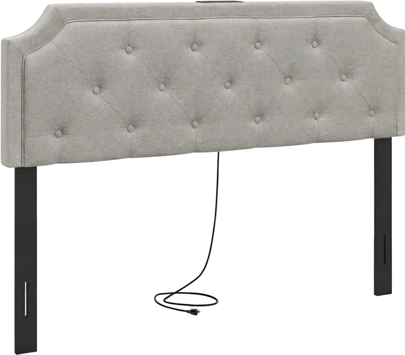 Costway Tufted Upholstered Queen/Full Bed Headboard 87888985 New