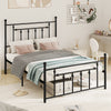 Full/Queen/Twin Size Heavy-duty Metal Bed Frame with Headboard-Full Size - Gallery View 1 of 10